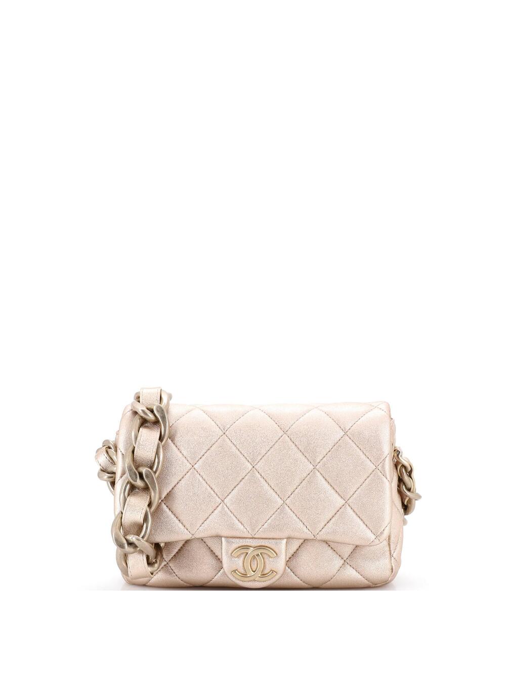 Chanel Chunky Chain Cc Flap Bag Quilted #319190C49B